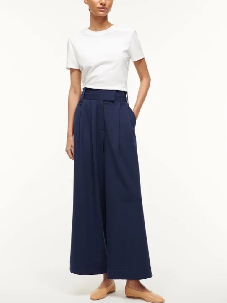 Staud - Ruth Trouser Pleated Pant Size 6